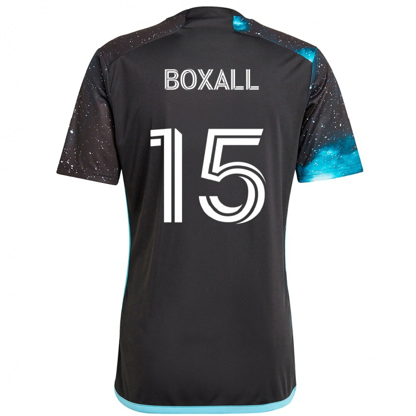 Danxen Kid Michael Boxall #15 Black Blue Home Jersey 2025/26 T-Shirt