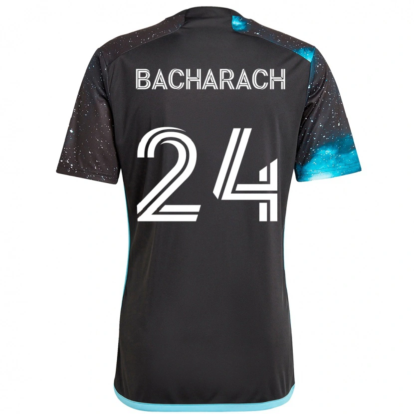 Danxen Kid Hugo Bacharach #24 Black Blue Home Jersey 2025/26 T-Shirt