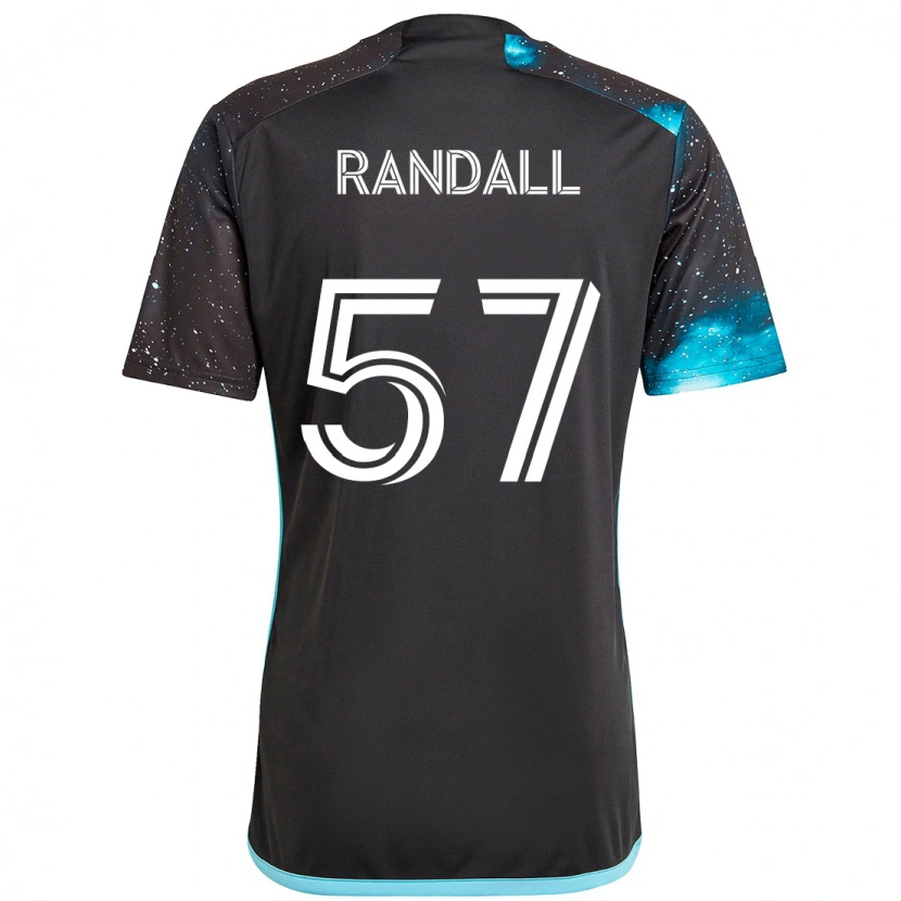 Danxen Kid Darius Randell #57 Black Blue Home Jersey 2025/26 T-Shirt