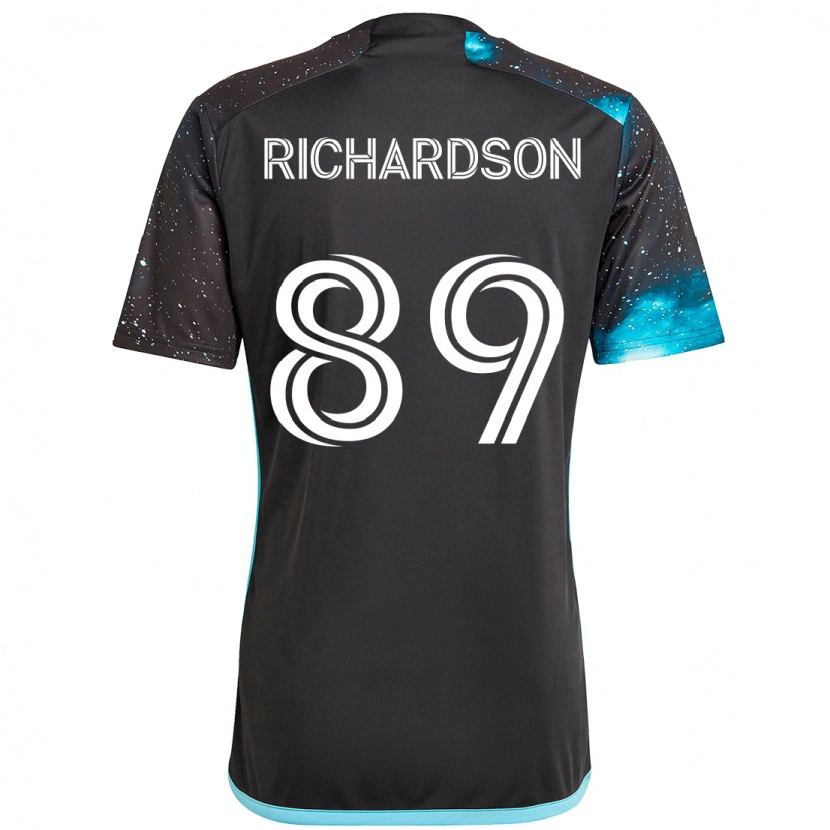 Danxen Kid Nick Richardson #89 Black Blue Home Jersey 2025/26 T-Shirt