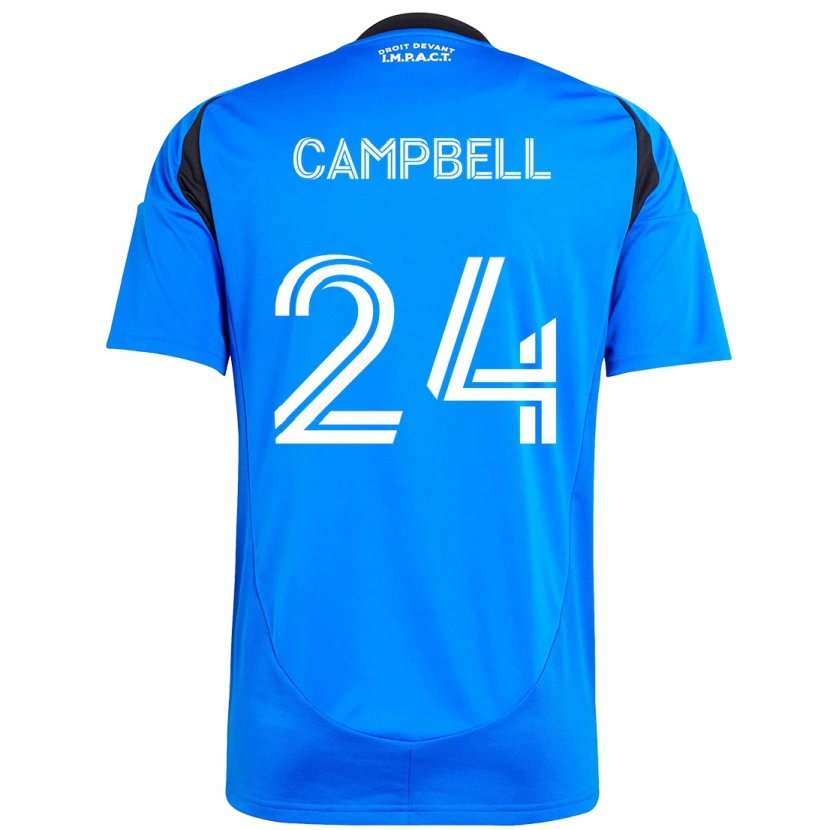 Danxen Kid George Campbell #24 Dark Blue Black Home Jersey 2025/26 T-Shirt