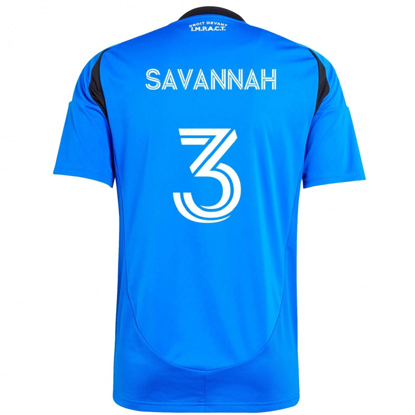 Danxen Kid Chenail Savannah #3 Dark Blue Black Home Jersey 2025/26 T-Shirt