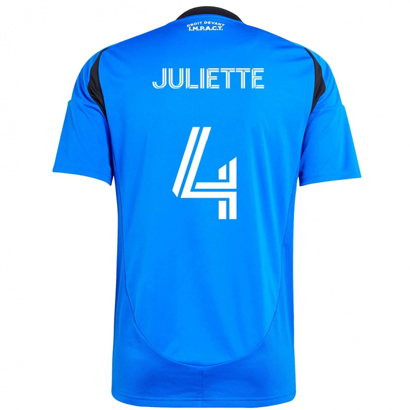 Danxen Kid Perreault Juliette #4 Dark Blue Black Home Jersey 2025/26 T-Shirt