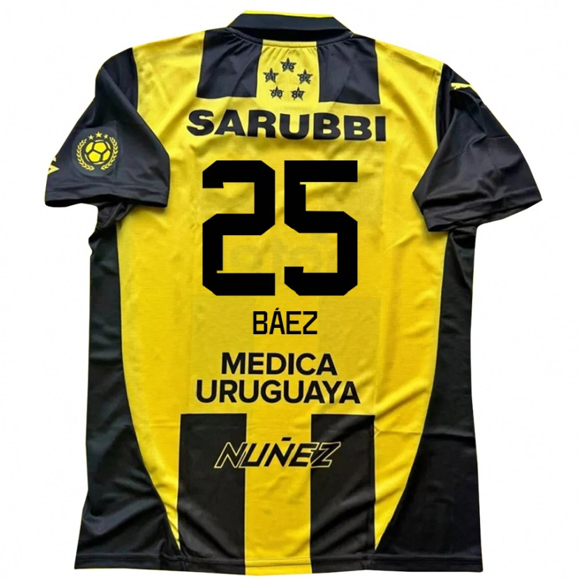 Danxen Kid Jaime Báez #25 Yellow Black Home Jersey 2025/26 T-Shirt