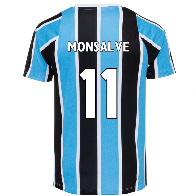 Danxen Kid Miguel Monsalve #11 Blue Black White Home Jersey 2025/26 T-Shirt