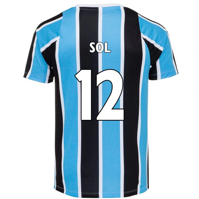 Danxen Kid Sol #12 Blue Black White Home Jersey 2025/26 T-Shirt