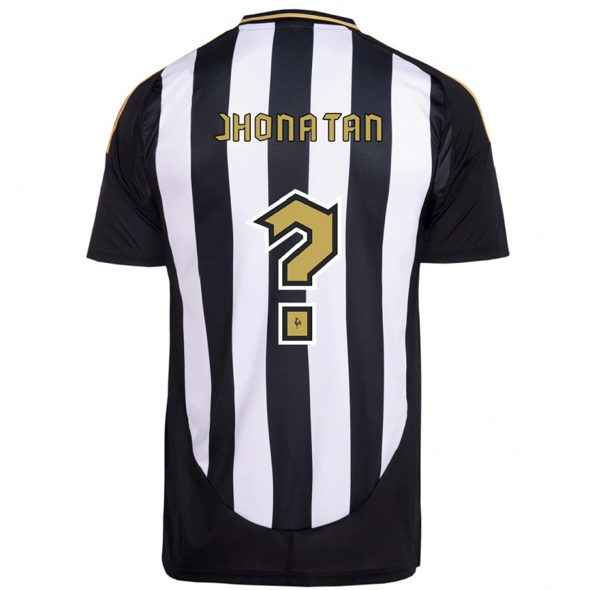 Danxen Kid Jhonathan Bernardo #0 White Black Home Jersey 2025/26 T-Shirt