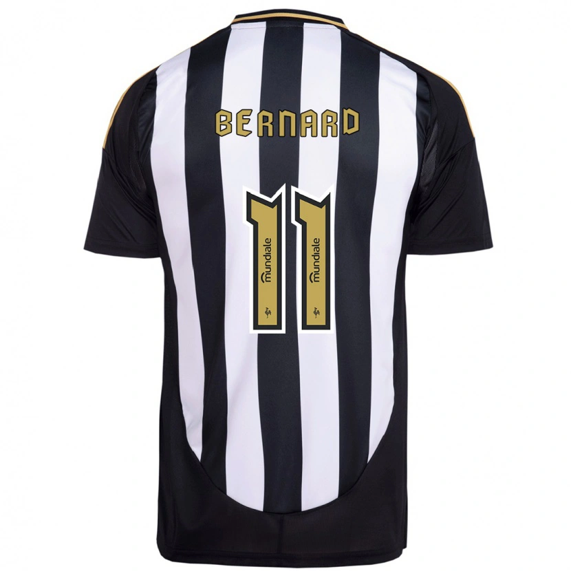 Danxen Kid Bernard #11 White Black Home Jersey 2025/26 T-Shirt