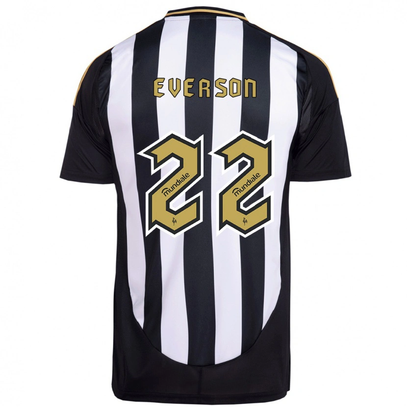 Danxen Kid Everson #22 White Black Home Jersey 2025/26 T-Shirt
