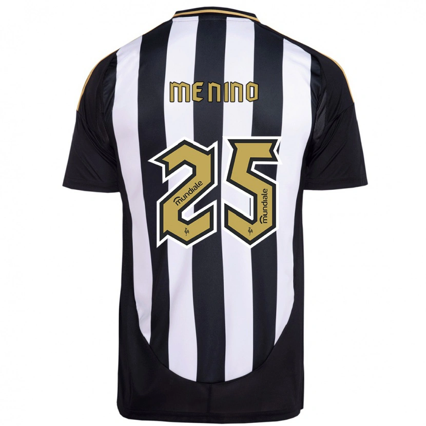 Danxen Kid Gabriel Menino #25 White Black Home Jersey 2025/26 T-Shirt