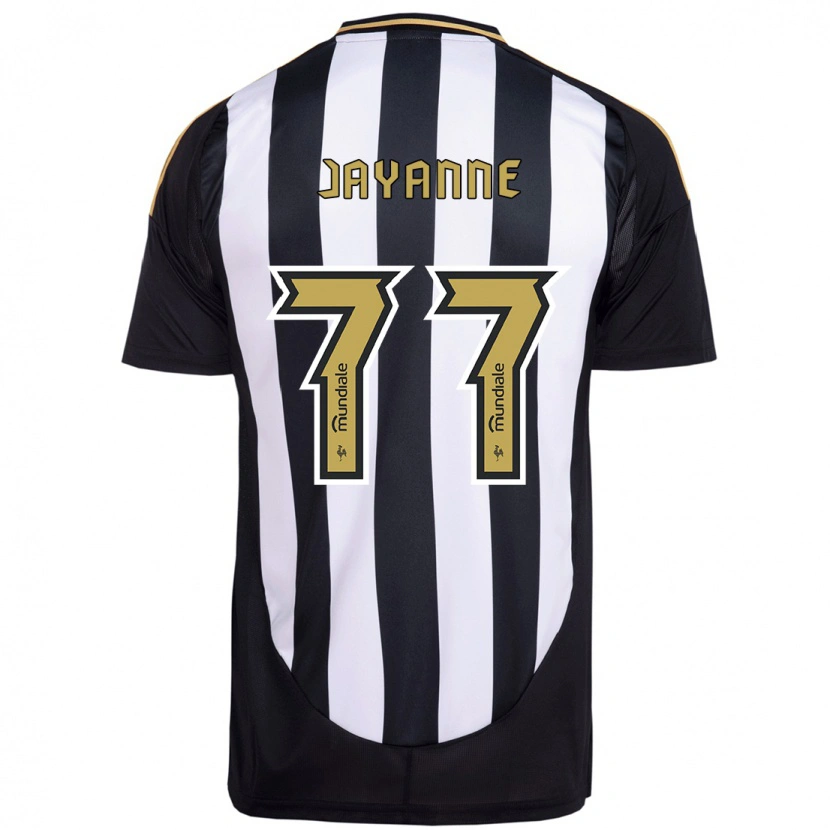 Danxen Kid Jayanne #77 White Black Home Jersey 2025/26 T-Shirt