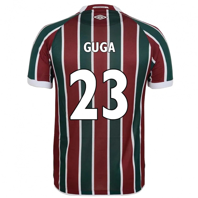 Danxen Kid Guga #23 Green Maroon White Home Jersey 2025/26 T-Shirt