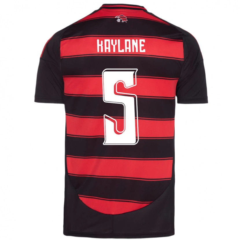 Danxen Kid Kaylane #5 Red Black Home Jersey 2025/26 T-Shirt