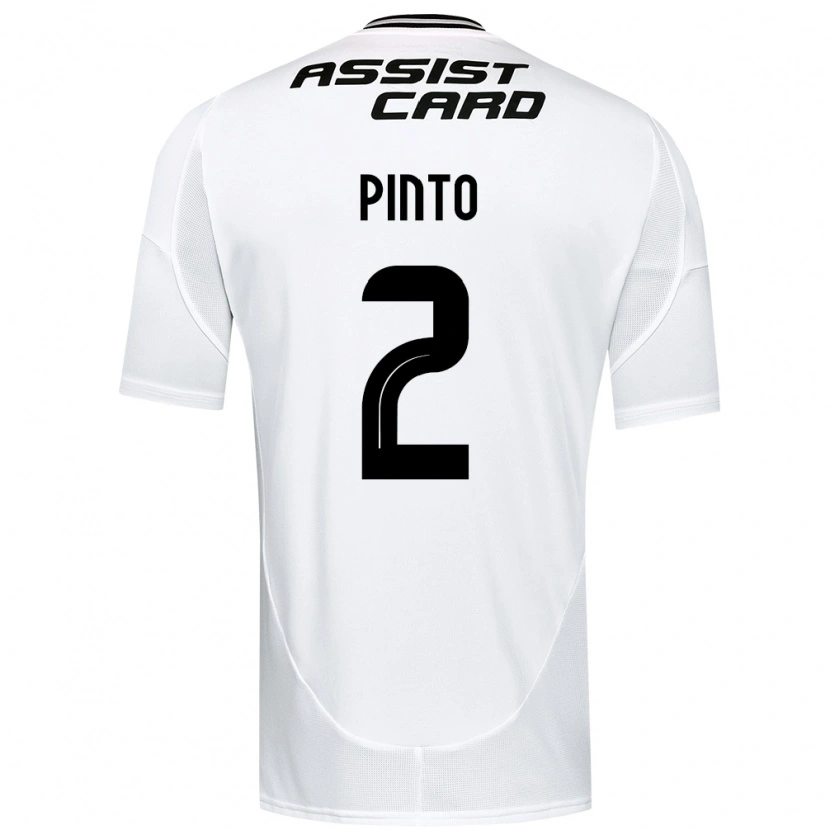 Danxen Kid Matías Pinto #2 Black White Yellow Home Jersey 2025/26 T-Shirt