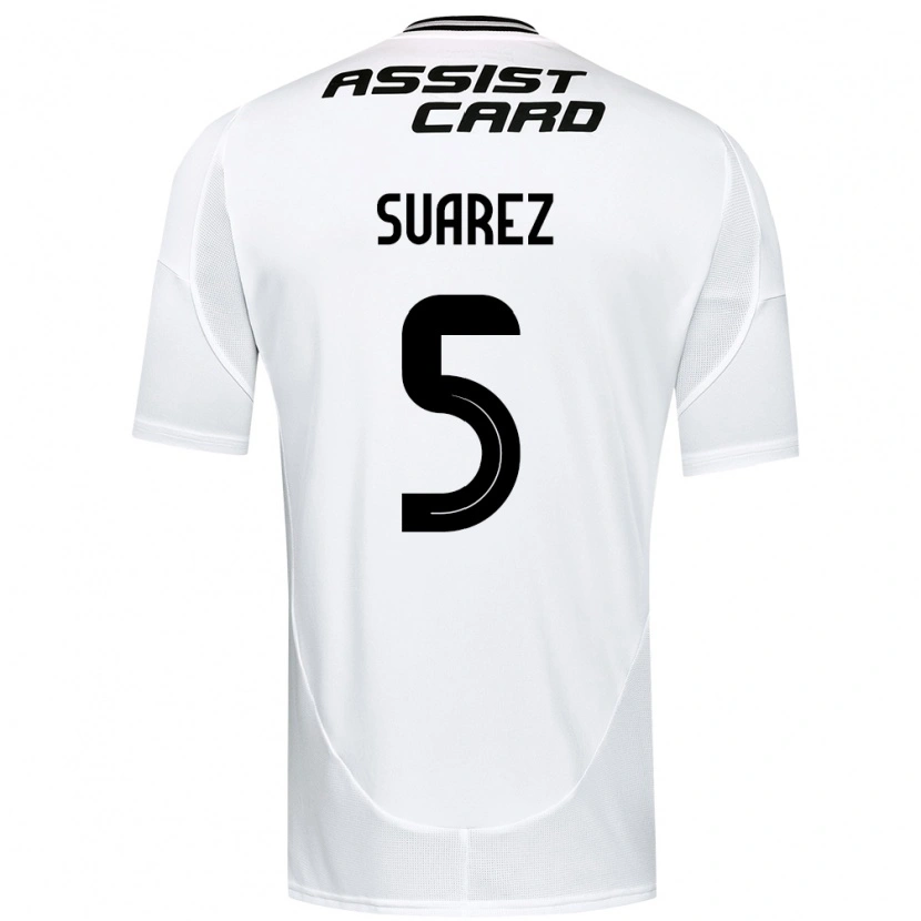 Danxen Kid Nicolás Suarez #5 Black White Yellow Home Jersey 2025/26 T-Shirt