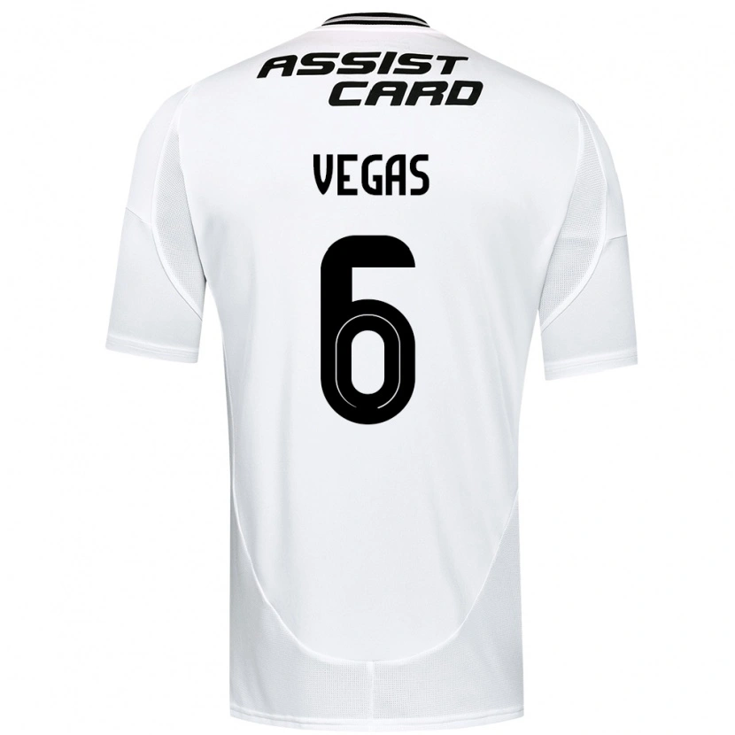 Danxen Kid Sebastián Vegas #6 Black White Yellow Home Jersey 2025/26 T-Shirt