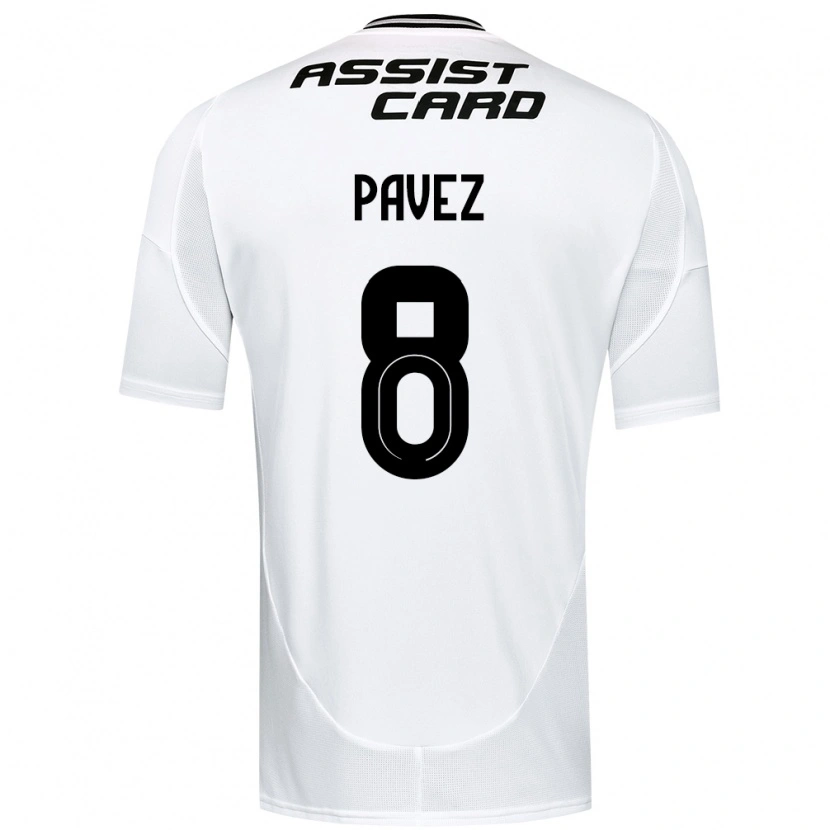 Danxen Kid Esteban Pavez #8 Black White Yellow Home Jersey 2025/26 T-Shirt