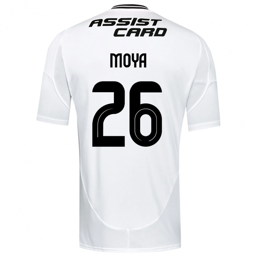 Danxen Kid Matías Moya #26 Black White Yellow Home Jersey 2025/26 T-Shirt