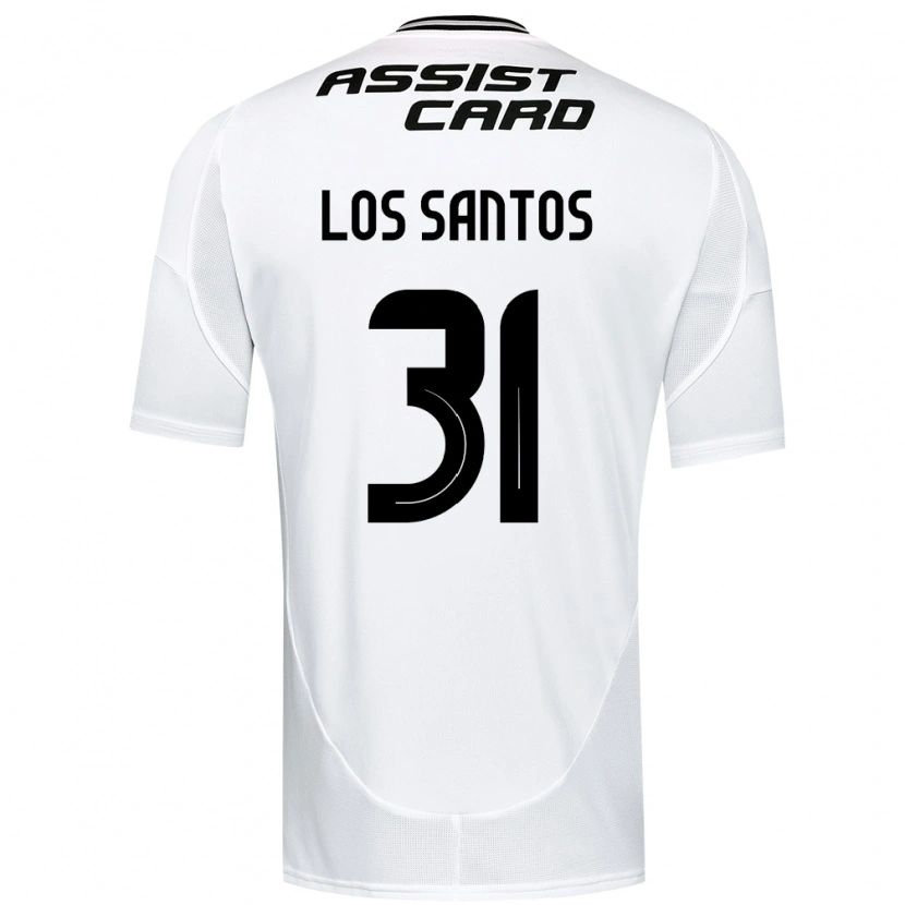 Danxen Kid Matías De Los Santos #31 Black White Yellow Home Jersey 2025/26 T-Shirt