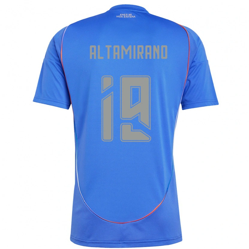 Danxen Kid Javier Altamirano #19 Sky Blue Home Jersey 2025/26 T-Shirt
