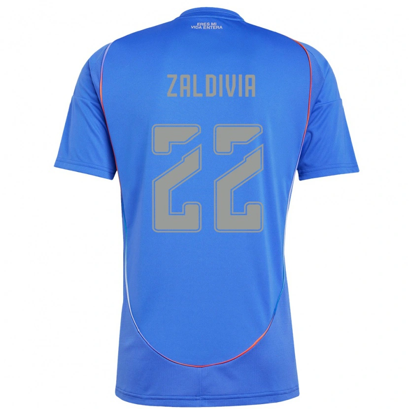 Danxen Kid Matías Zaldivia #22 Sky Blue Home Jersey 2025/26 T-Shirt