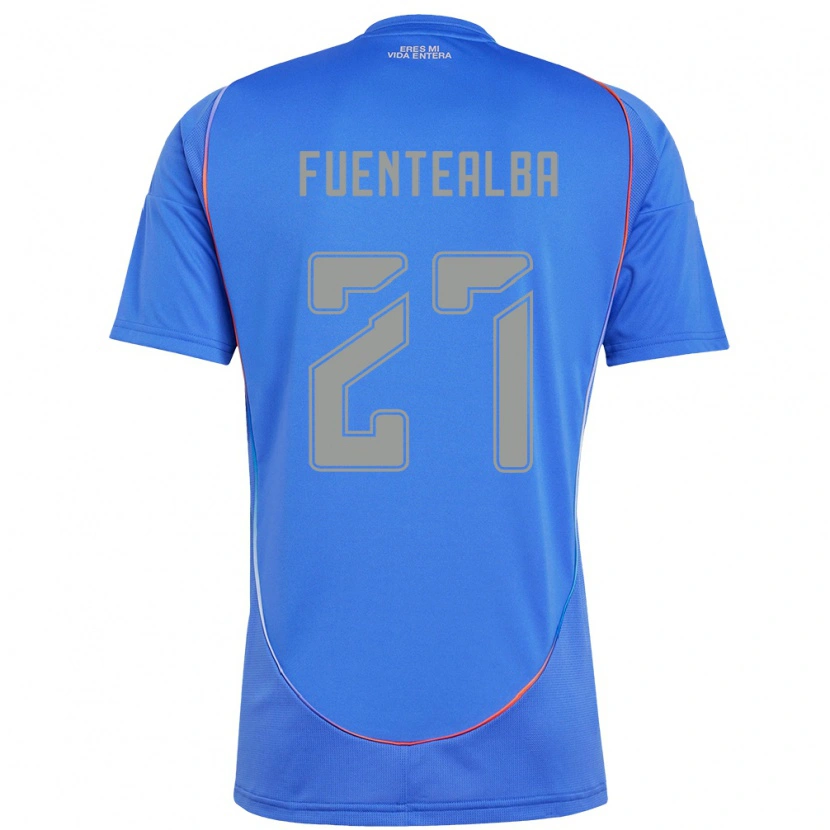 Danxen Kid Jeison Fuentealba #27 Sky Blue Home Jersey 2025/26 T-Shirt