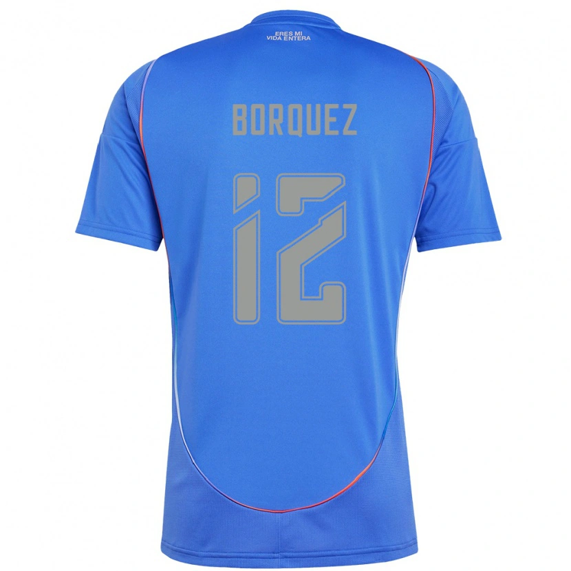 Danxen Kid Gabriela Bórquez #12 Sky Blue Home Jersey 2025/26 T-Shirt