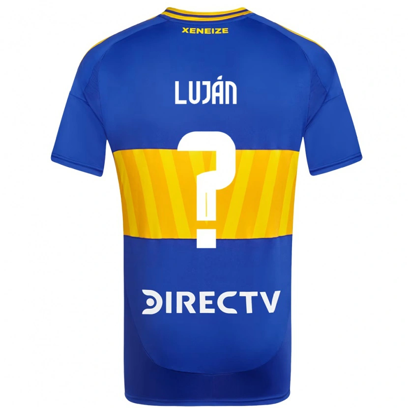 Danxen Kid Ramiro Luján #0 Royal Blue Yellow Home Jersey 2025/26 T-Shirt