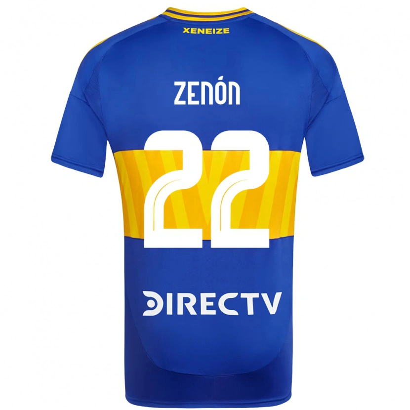 Danxen Kid Kevin Zenón #22 Royal Blue Yellow Home Jersey 2025/26 T-Shirt