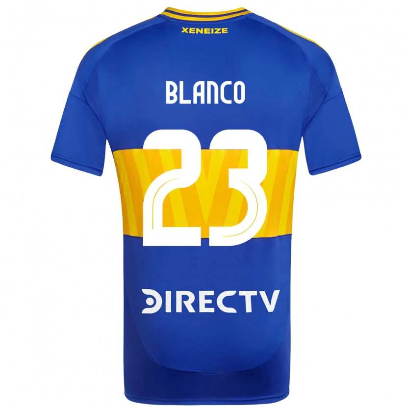 Danxen Kid Lautaro Blanco #23 Royal Blue Yellow Home Jersey 2025/26 T-Shirt