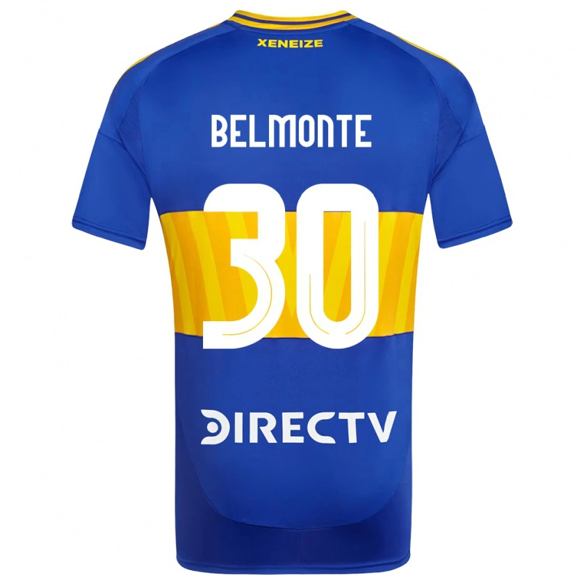 Danxen Kid Tomás Belmonte #30 Royal Blue Yellow Home Jersey 2025/26 T-Shirt
