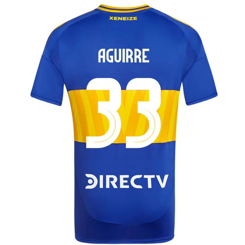 Danxen Kid Brian Aguirre #33 Royal Blue Yellow Home Jersey 2025/26 T-Shirt