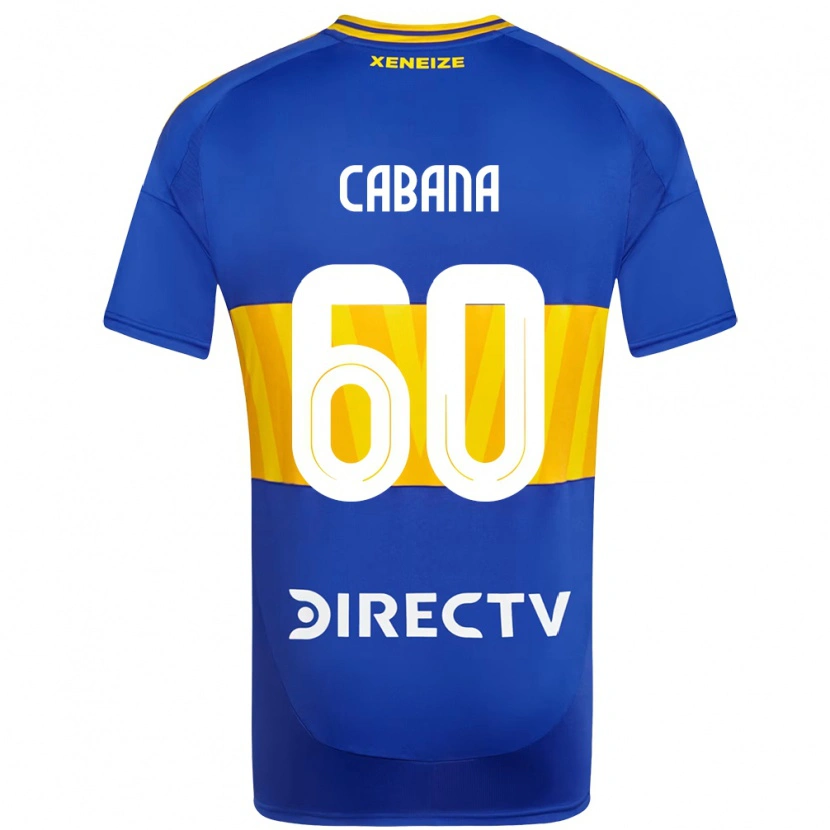 Danxen Kid Juan Pablo Cabana #60 Royal Blue Yellow Home Jersey 2025/26 T-Shirt