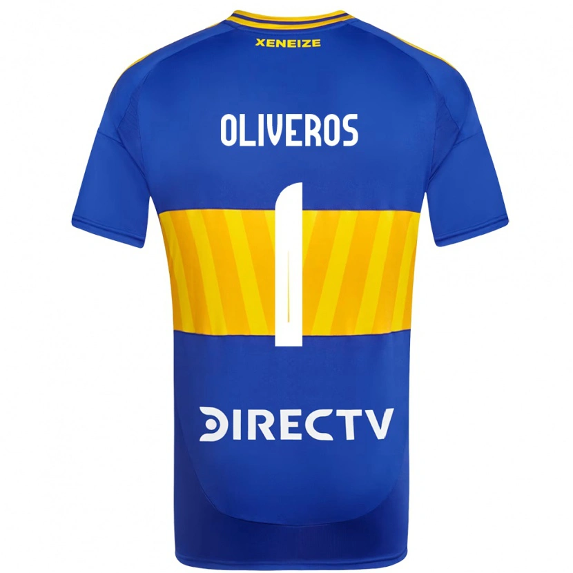 Danxen Kid Laurina Oliveros #1 Royal Blue Yellow Home Jersey 2025/26 T-Shirt
