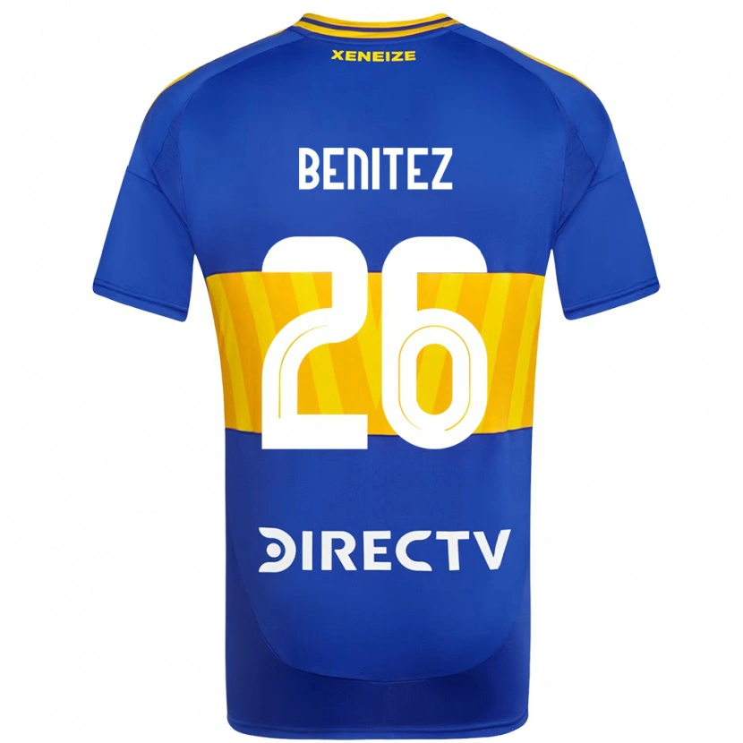 Danxen Kid Lorena Benítez #26 Royal Blue Yellow Home Jersey 2025/26 T-Shirt