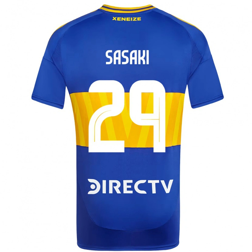 Danxen Kid Yuria Sasaki #29 Royal Blue Yellow Home Jersey 2025/26 T-Shirt