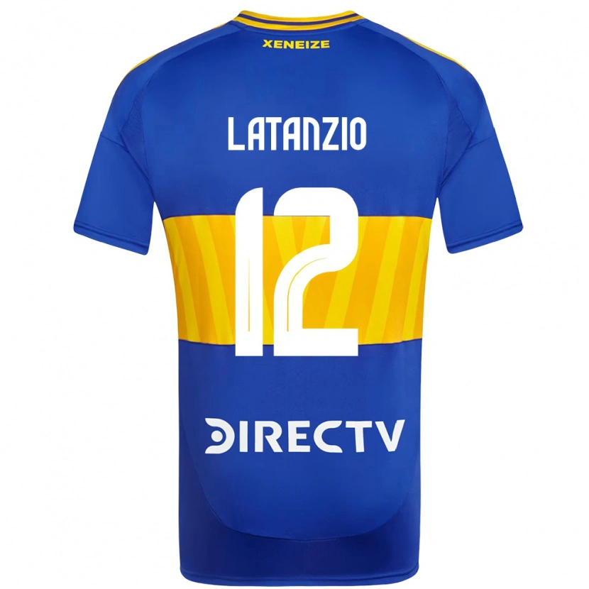 Danxen Kid Florencia Latanzio #12 Royal Blue Yellow Home Jersey 2025/26 T-Shirt