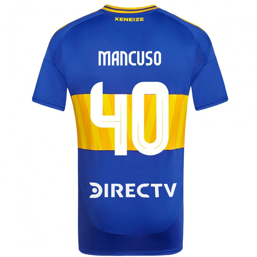 Danxen Kid Eros Mancuso #40 Royal Blue Yellow Home Jersey 2025/26 T-Shirt