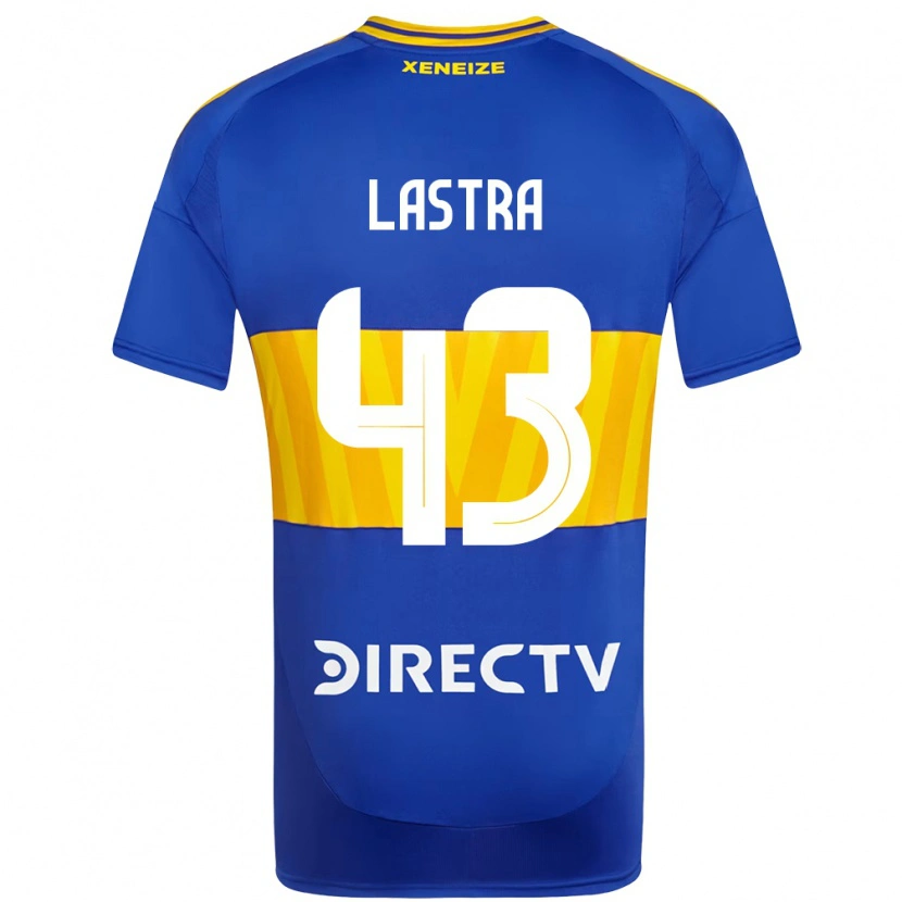 Danxen Kid Agustin Lastra #43 Royal Blue Yellow Home Jersey 2025/26 T-Shirt