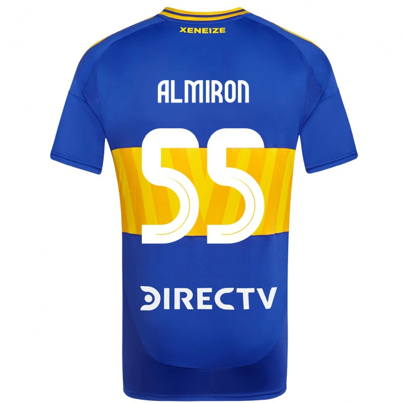 Danxen Kid Ezequiel Almiron #55 Royal Blue Yellow Home Jersey 2025/26 T-Shirt