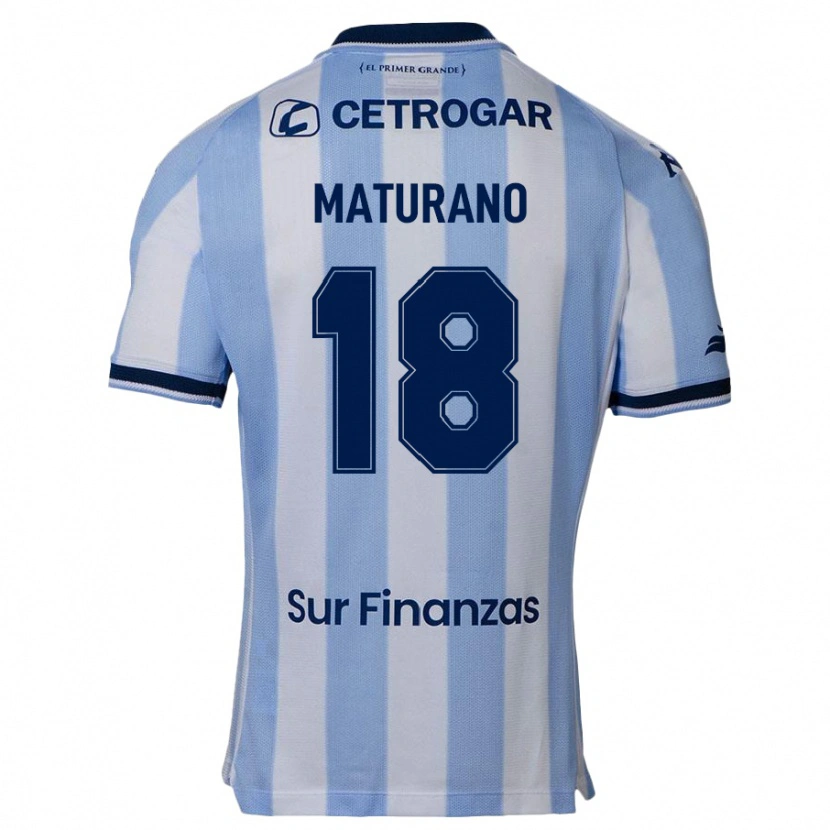 Danxen Kid Agustina Maturano #18 Sky Blue Home Jersey 2025/26 T-Shirt