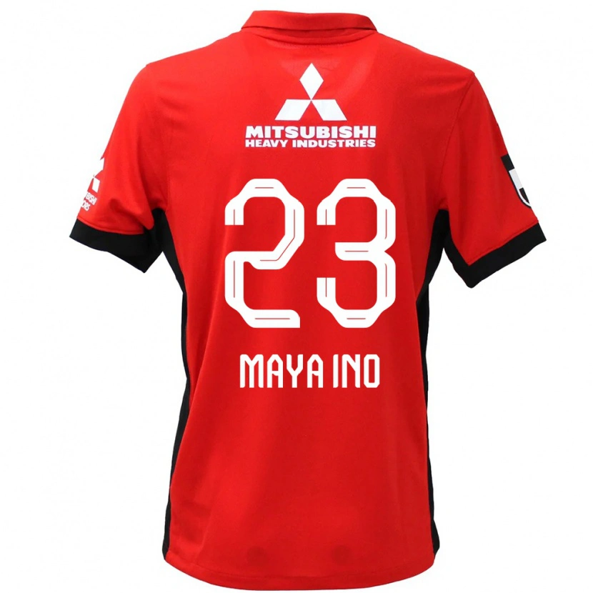 Danxen Kid Maya Ino #23 Red White Home Jersey 2025/26 T-Shirt