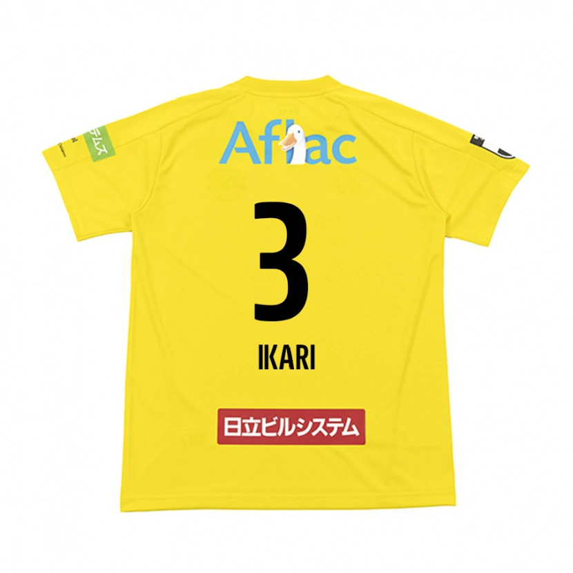 Danxen Kid Tetta Ikari #3 Black Yellow Home Jersey 2025/26 T-Shirt