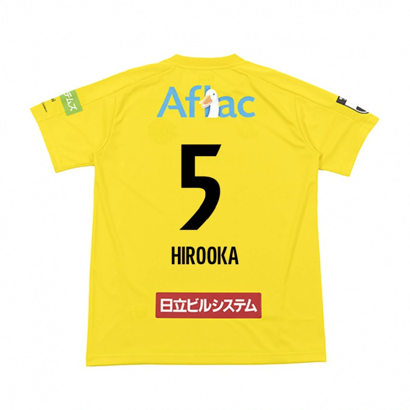Danxen Kid Eita Hirooka #5 Black Yellow Home Jersey 2025/26 T-Shirt