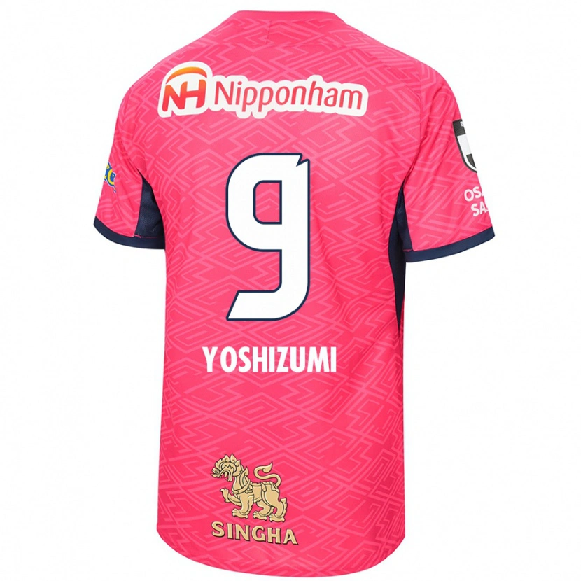 Danxen Kid Warai Yoshizumi #9 Sakura Pink White Home Jersey 2025/26 T-Shirt