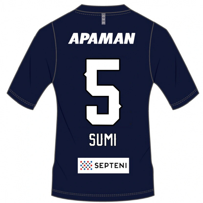 Danxen Kid Kotaro Sumi #5 Royal Blue White Home Jersey 2025/26 T-Shirt