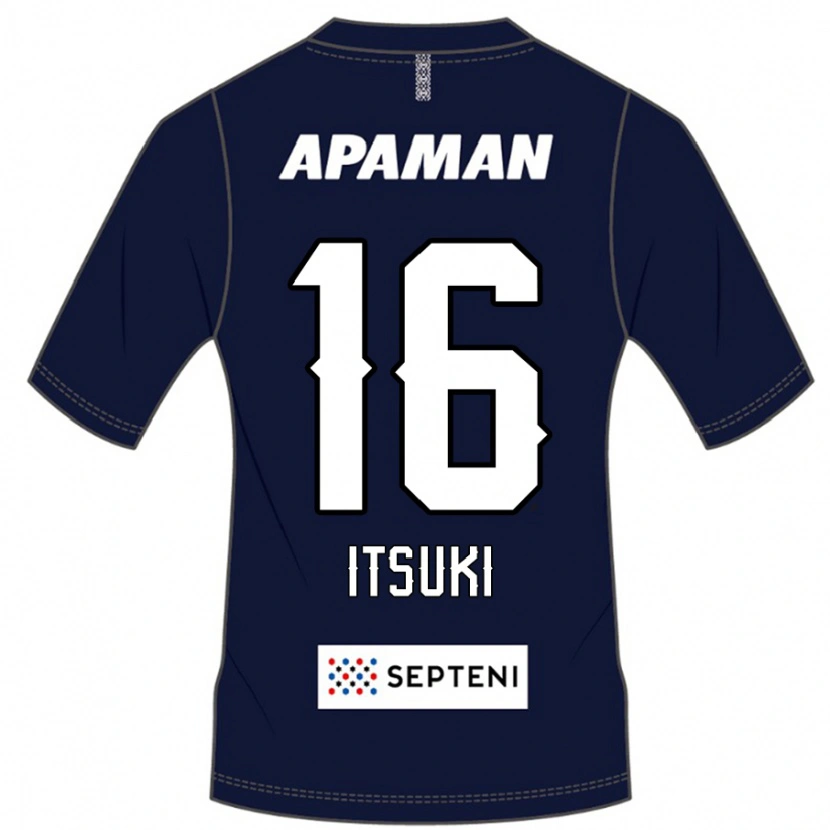 Danxen Kid Itsuki Oda #16 Royal Blue White Home Jersey 2025/26 T-Shirt
