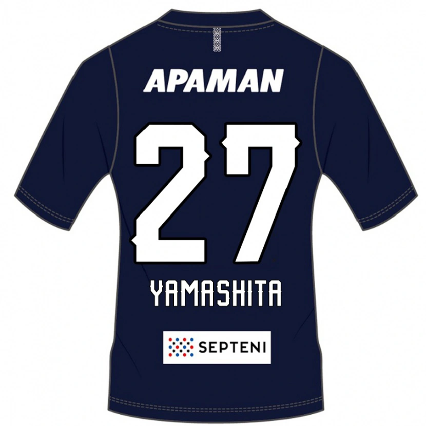 Danxen Kid Sotaro Yamashita #27 Royal Blue White Home Jersey 2025/26 T-Shirt