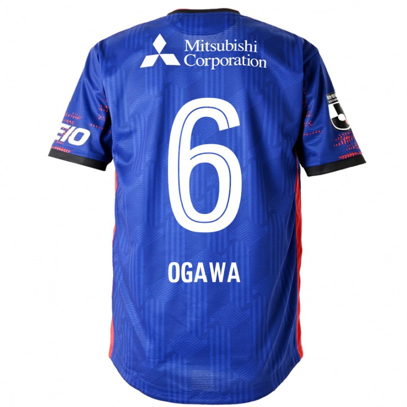 Danxen Kid Ryoya Ogawa #6 Royal Blue White Home Jersey 2025/26 T-Shirt