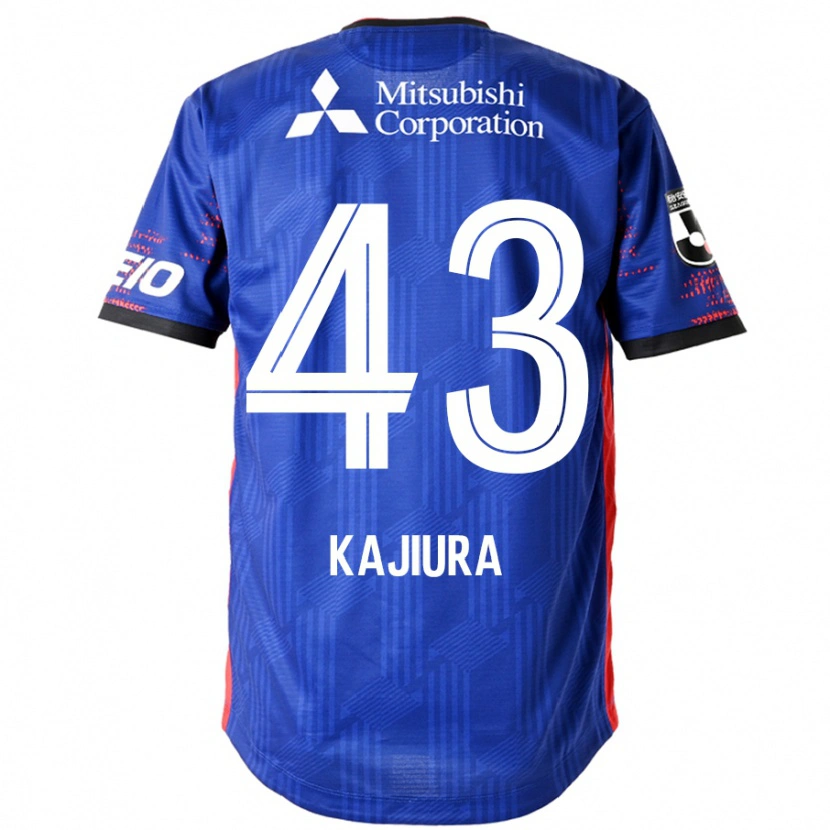 Danxen Kid Yuki Kajiura #43 Royal Blue White Home Jersey 2025/26 T-Shirt